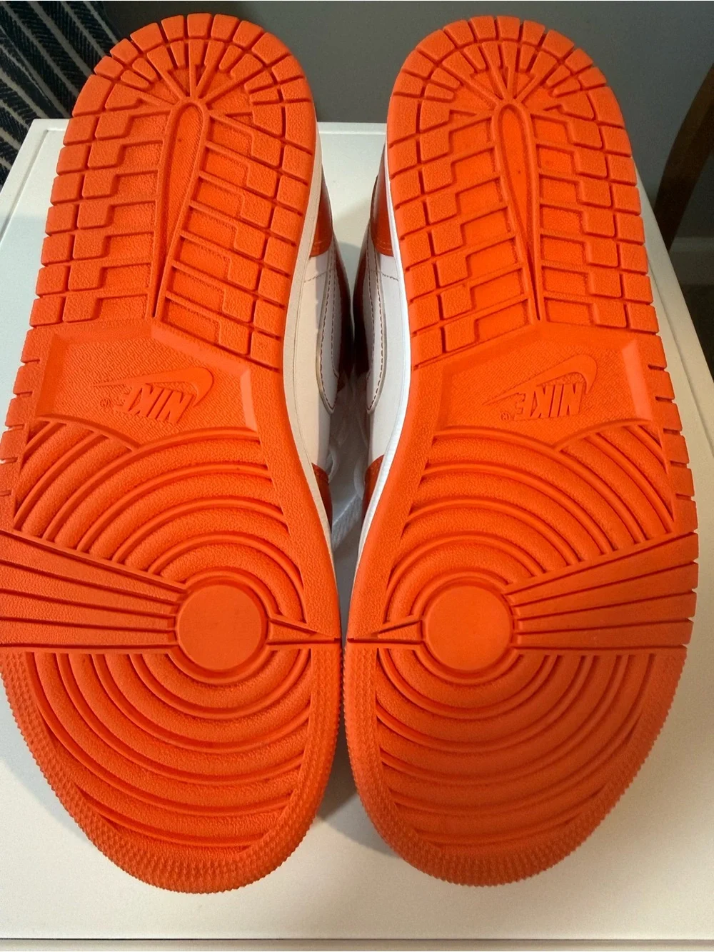 The Air Jordan 1 Mid Metallic Orange